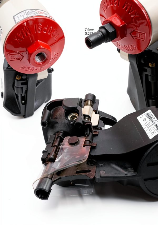 Coil Siding Nail Gun Reilyn Metal Power Tool-7