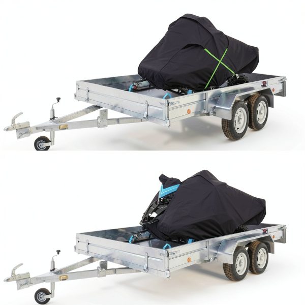 NEVERLAND Waterproof Snowmobile Cover Universal Fit-2
