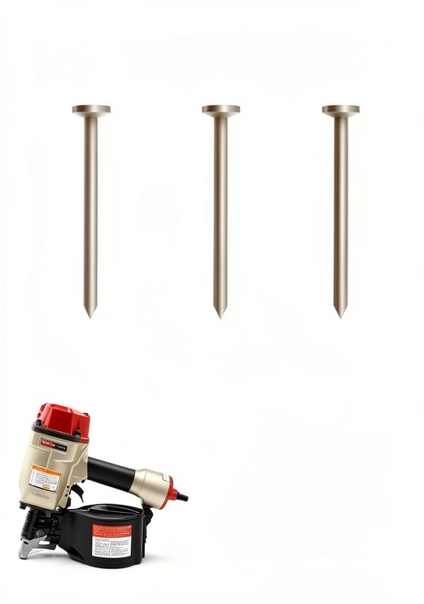 Reilyn CN70 Coil Siding Nail Gun Metal Design-3