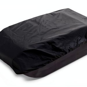 Wshxjzyay Ice Fishing Sled Cover Black Tarpaulin-0