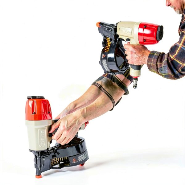 meite CN65S Pneumatic Coil Siding Nailer Aluminum Alloy-3
