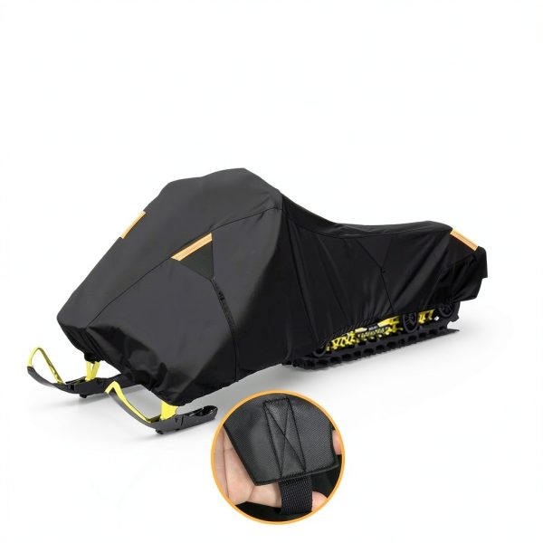 GrondNictory Waterproof Snowmobile Cover Universal Fit-2