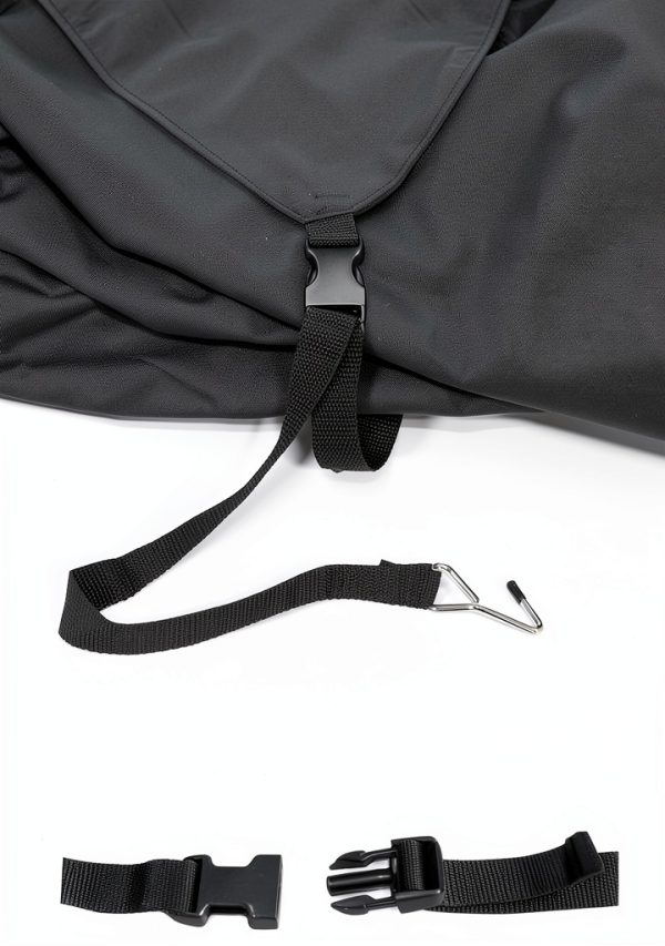 Yamaha Snowmobile Cover Deluxe Black-3