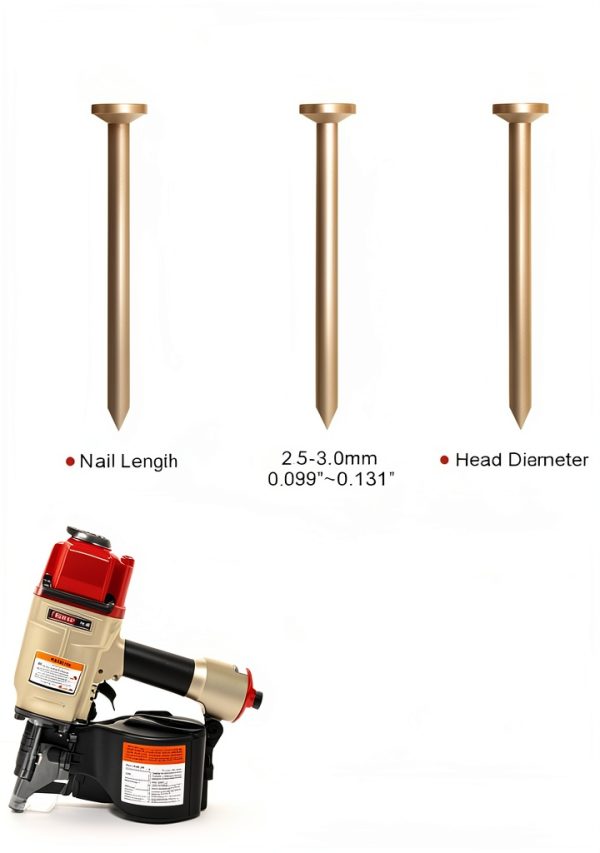 Coil Siding Nail Gun Reilyn Metal Power Tool-4