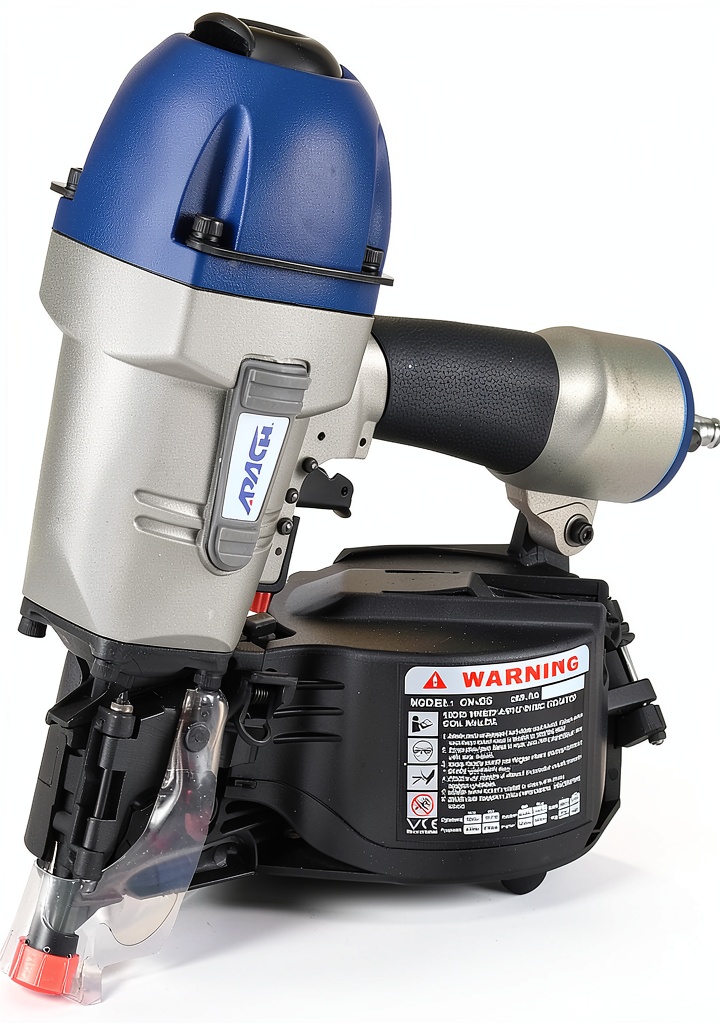 APACH CN-565 Power Siding Nailer Tool in action