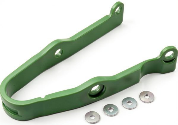 Ztmtcprm Swing Arm Chain Slider Guide for Kawasaki KX85 Green TPU-0
