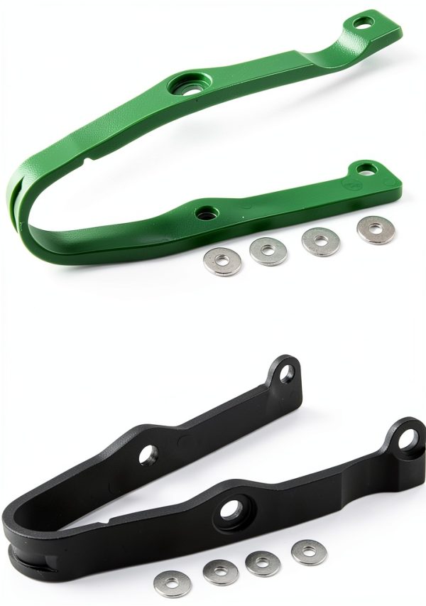 Ztmtcprm Swing Arm Chain Slider Guide for Kawasaki KX85 Green TPU-5