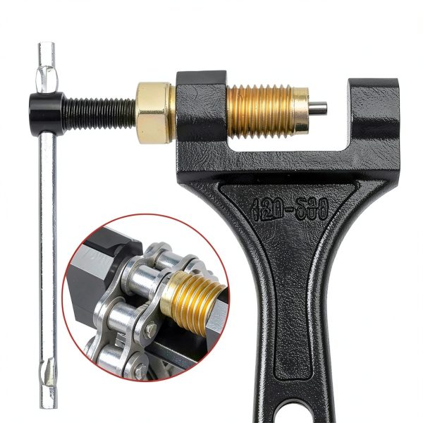 Xanadian 420-530 Chain Tool Heavy Duty Pin Breaker for ATVs & Dirt-1