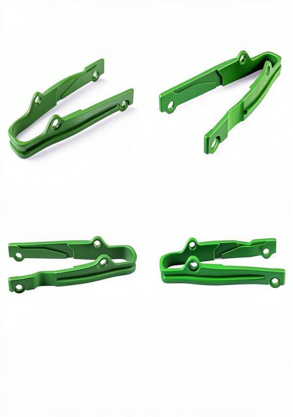 Ztmtcprm Motorcycle Chain Slider Guide Green KX125 Swingarm-1