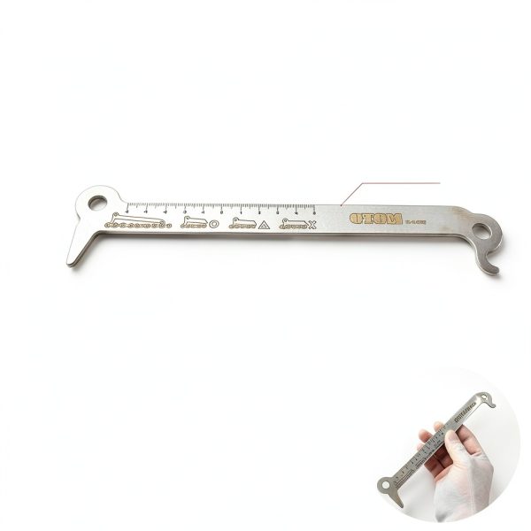 OTOM Chain Measuring Ruler CC-1 Stainless Steel for 520 525 530 Chains-1