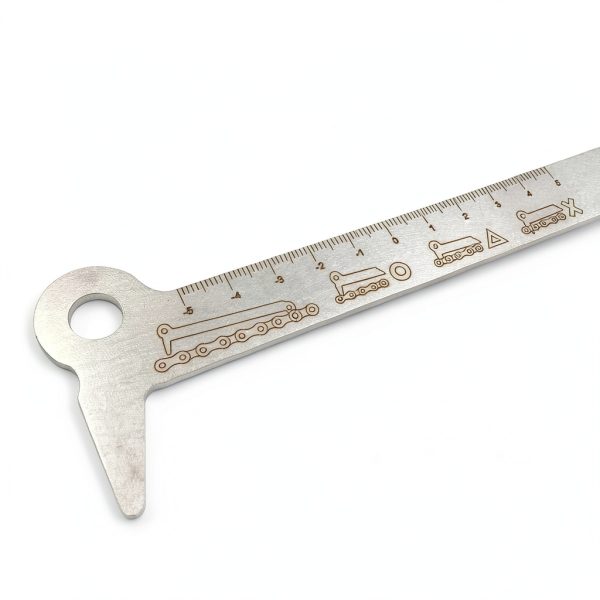 OTOM Chain Measuring Ruler CC-1 Stainless Steel for 520 525 530 Chains-4