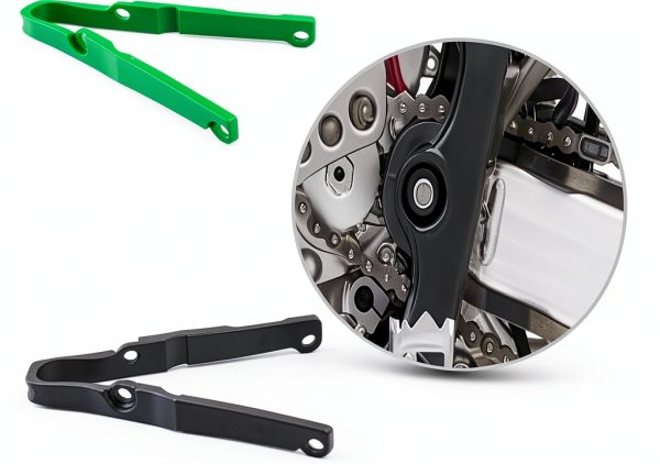 Ztmtcprm Motorcycle Chain Slider Guide KLX300R Green Swingarm-3