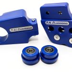 T.M. Designworks Banshee Chain Slide N Guide Kit Blue Drag Powerlip-0
