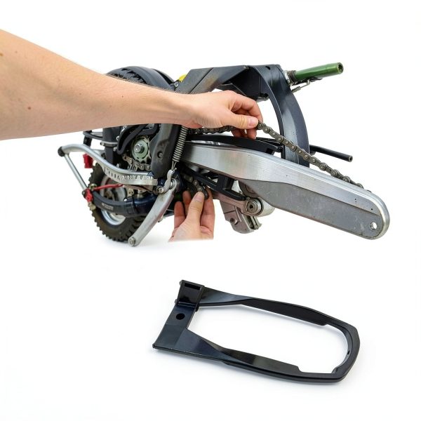 Honda ATC250R Front Chain Slider XYgdhqpt Black 3-Wheeler Protector-5