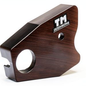 T.M. Designworks Motorcycle Rear Swingarm Roller Polished TPE Bolt‑On-0