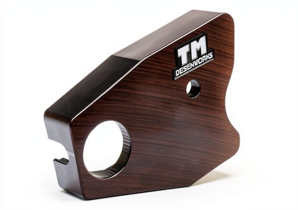 T.M. Designworks Motorcycle Rear Swingarm Roller Polished TPE Bolt‑On-0