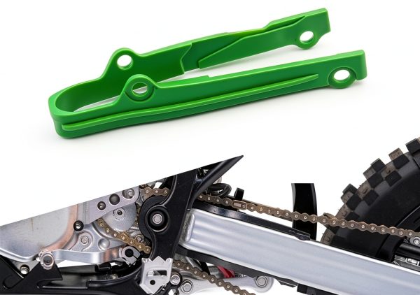 Ztmtcprm Motorcycle Chain Slider Guide Green KX125 Swingarm-2