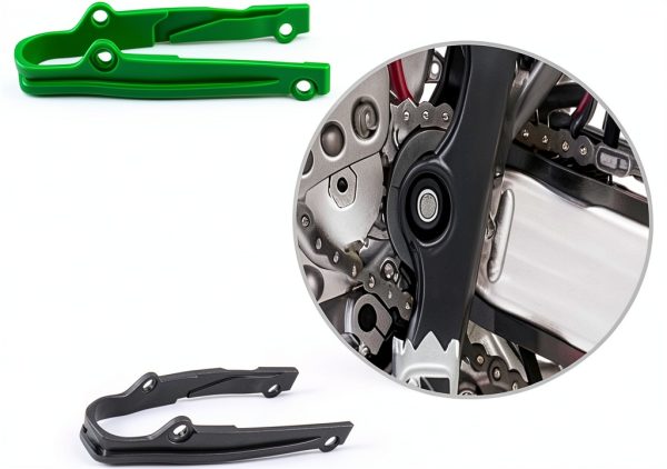 Ztmtcprm Motorcycle Chain Slider Guide Green KX125 Swingarm-3