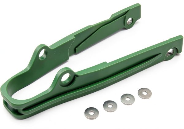 Ztmtcprm Motorcycle Chain Slider Guide Green KX125 Swingarm-0