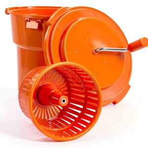 Salad Spinner Tartle Kitchen 5 Gallon 20 Qt Heavy-Duty 10-Second Dry-0
