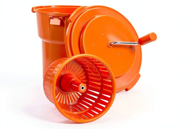 Salad Spinner Tartle Kitchen 5 Gallon 20 Qt Heavy-Duty 10-Second Dry-0