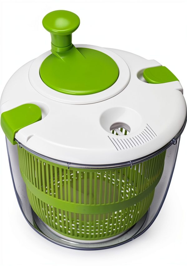 TOPROAD Salad Spinner 5L Vegetable Washer Dryer with Bowl and Colander-0