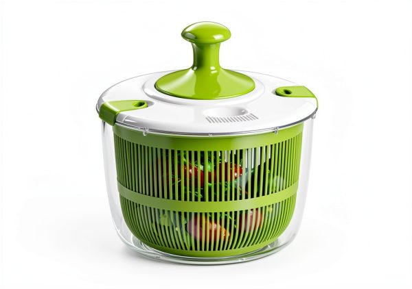 TOPROAD Salad Spinner 5L Vegetable Washer Dryer with Bowl and Colander-1