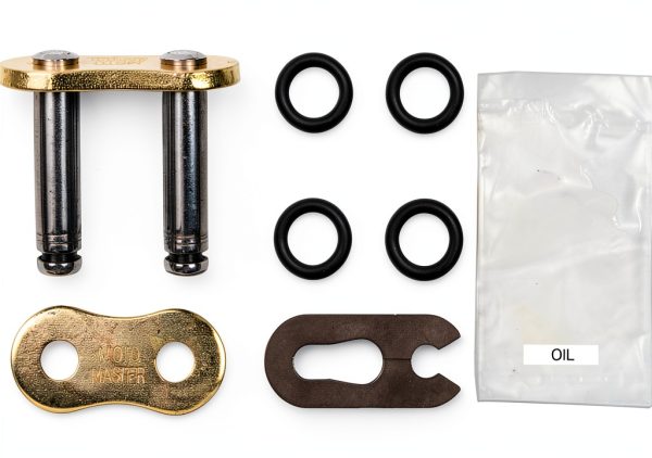 MOTOMASTER Motorcycle Chain Master Link 520 10pcs Black O‑Ring Fit-1