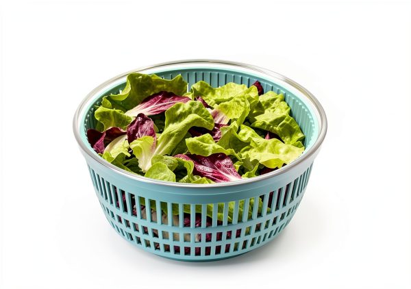 Dayacoco Salad Spinner 4.24Qt Green Multi‑Use Lettuce & Fruit Dryer-5