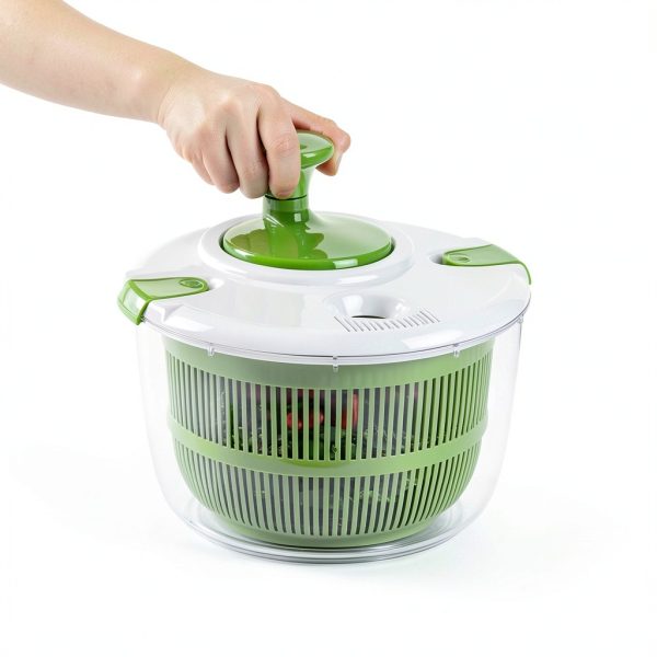 TOPROAD Salad Spinner 5L Vegetable Washer Dryer with Bowl and Colander-6