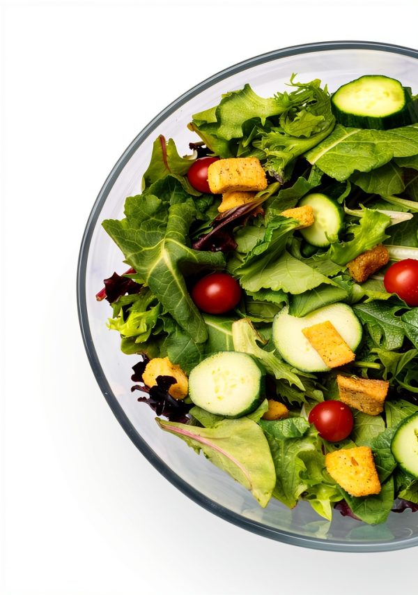 Glass Salad Spinner 6.3QT Jarelli – BPA-Free Bowl, Press Lid-8