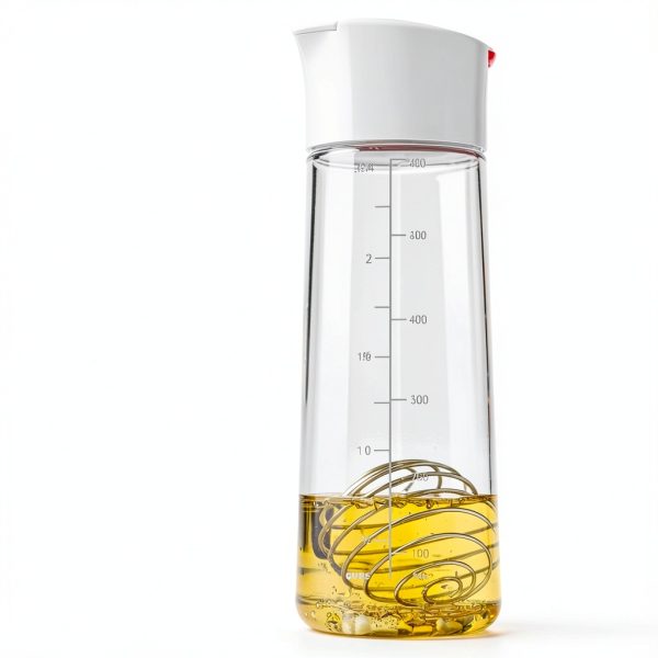 Whiskware Salad Dressing Shaker Glass with BlenderBall Whisk 2.5 Cup-1