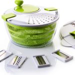 7 in 1 Multifunction Kitchen Gadget Set 4L Salad Spinner by UFX-0