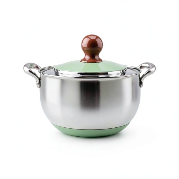 Stainless Steel Salad Spinner 5.3Qt Ainmvnos Stop Button Non Slip Base-1