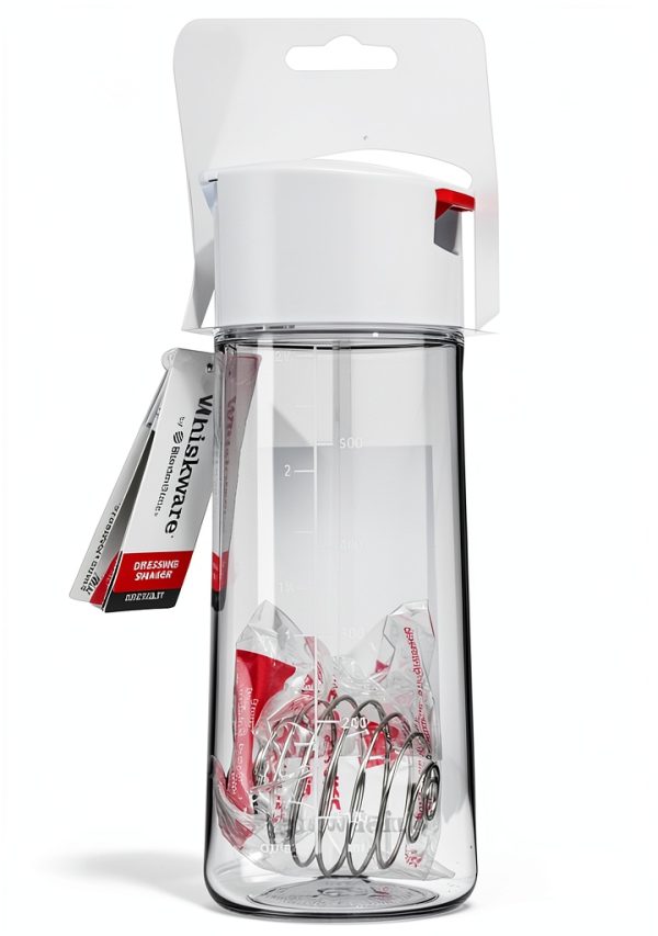 Whiskware Salad Dressing Shaker with BlenderBall Wire Whisk, Tritan-1