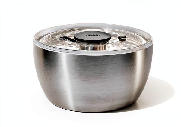 OXO Steel Salad Spinner-8