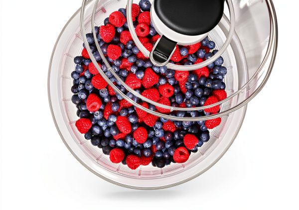 OXO Good Grips Salad Spinner | Lettuce Spinner | Fruit Washer | Fruit Washing Bowl with Strainer | Vegetable Cleaner | Salad Cleaner | Lettuce Washer | 6.22 Quart Capacity-5
